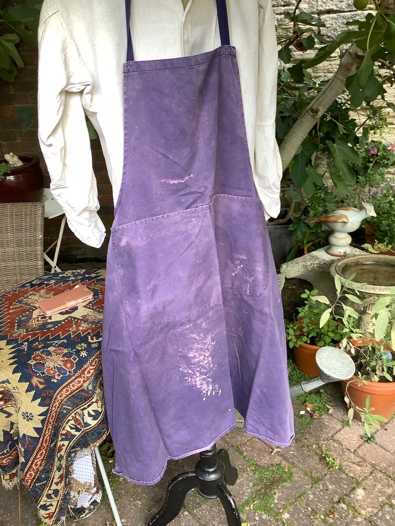 Distressed vintage artisan apron