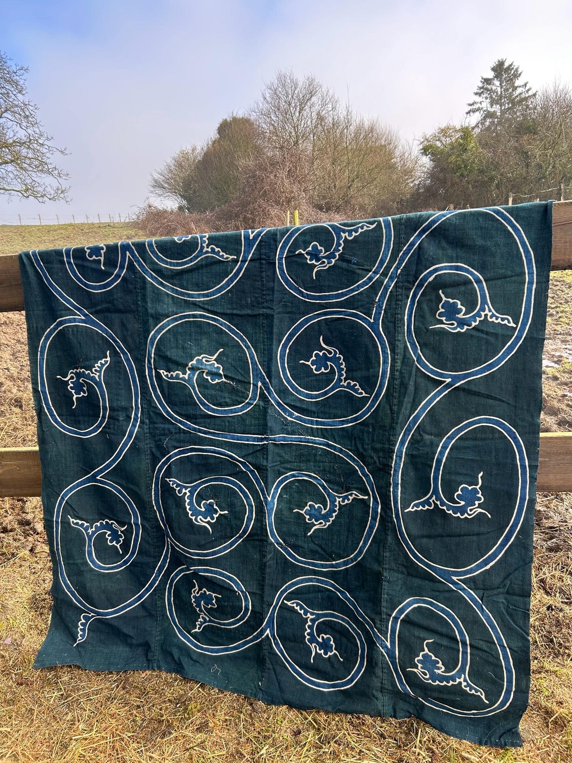 Indigo Twill Noel FUROSHIKii