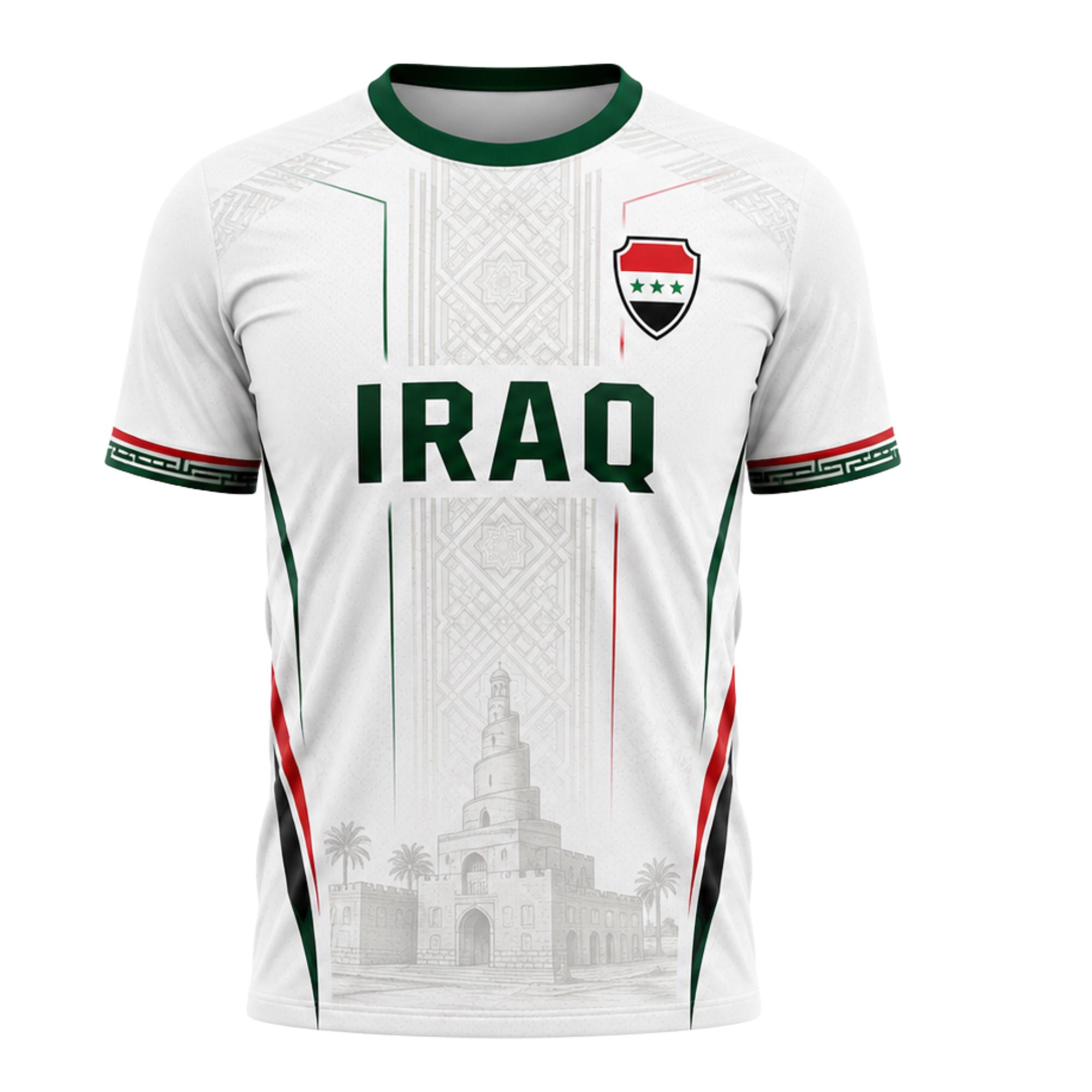 Iraq Sticker Football Iraq Soccer T-shirt 3D, Iraq Flag Football Jersey Fan Shirt - Etsy