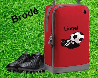 Personalized football boot bag gift, Father's Day gift, football coach gift