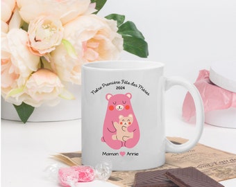 Mug Personnalisé Notre Première Fête des Mères Cadeau Maman Cadeau Fêtes des Mères