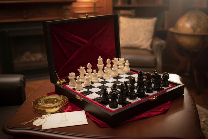 Quilling Chess Handmade Quilling Chess Set, Playable Art Board, Sculptural Paper ...
