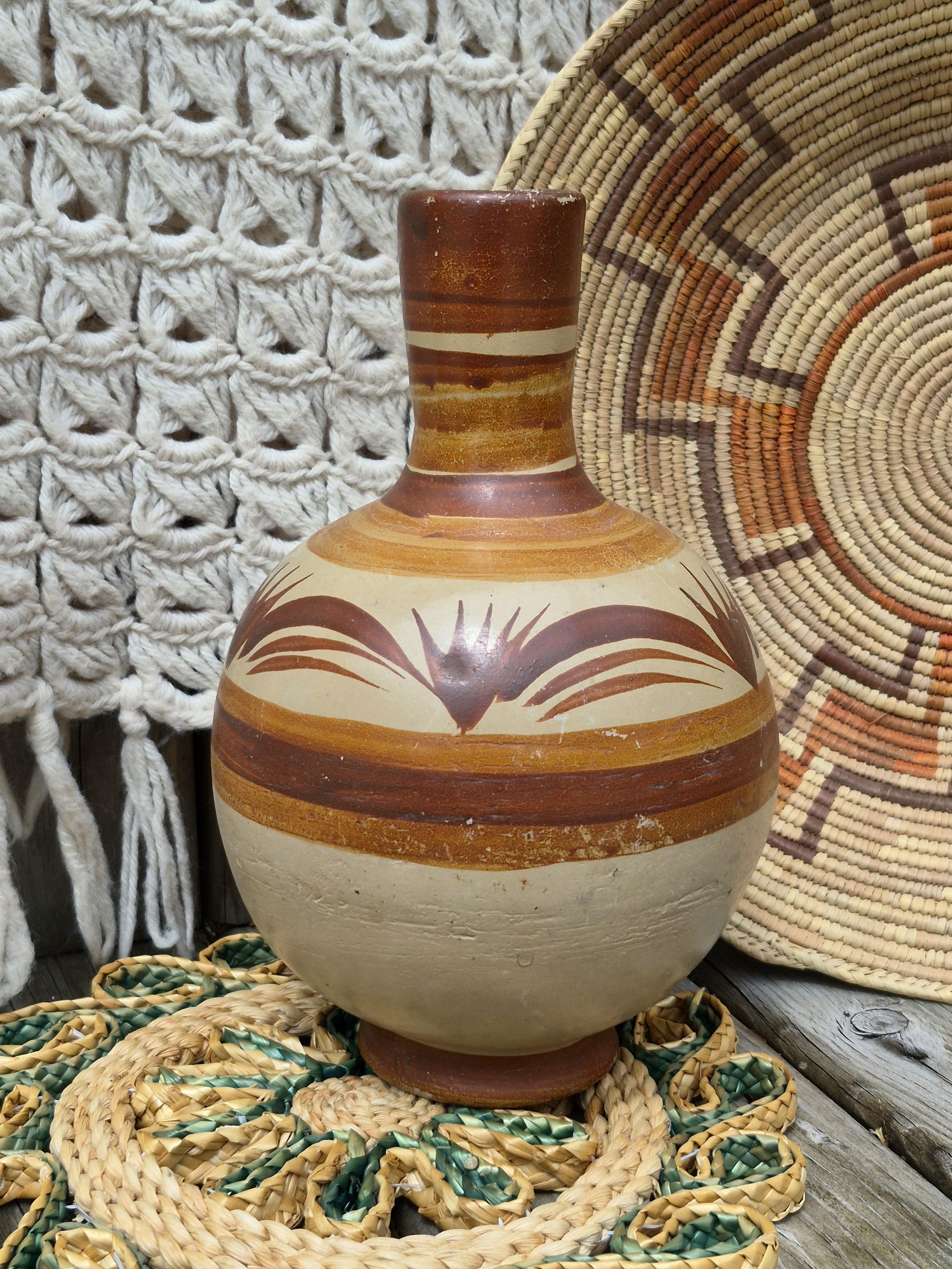 Vintage Mexican Clay Water Jugs - Etsy