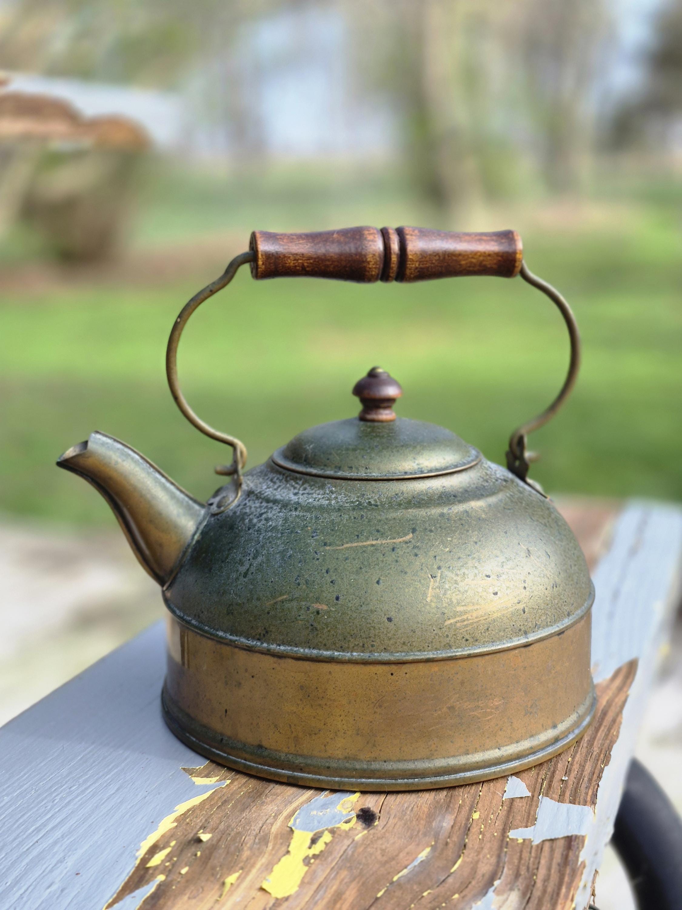 Antique Copper Revere Kettle - Etsy