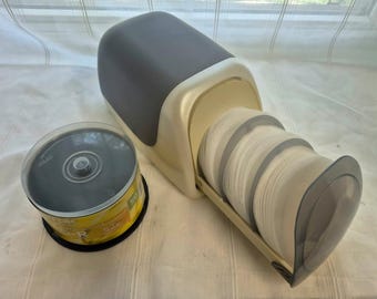 Retro Hema CD Storage Drawer, Office Desktop Disc Organizer