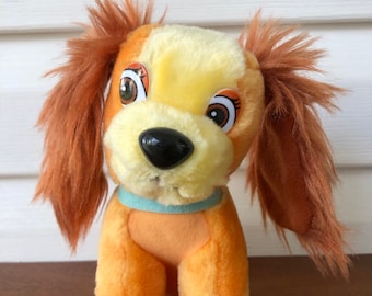 ディズニー わんわん物語 犬 VGUC ぬいぐるみ コッカースパニエル