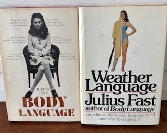 Julius Fast Books, Body Language & Weather Language, 1st Editions