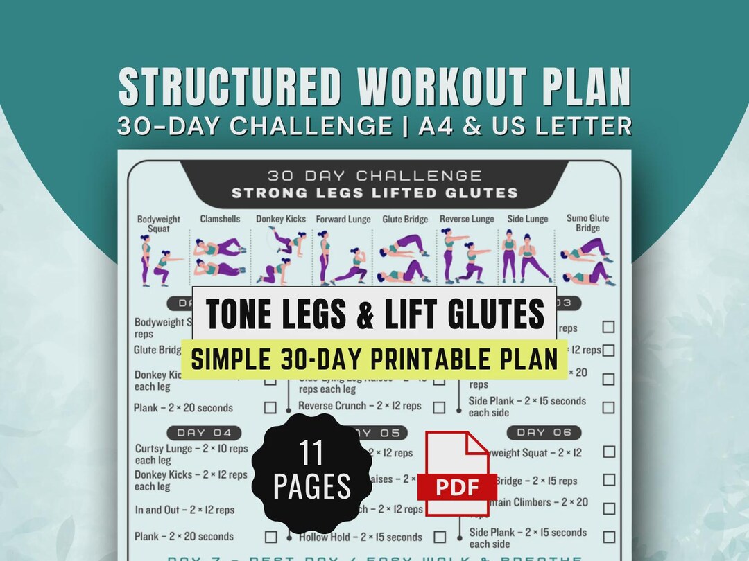 30 Tage Bein Challenge