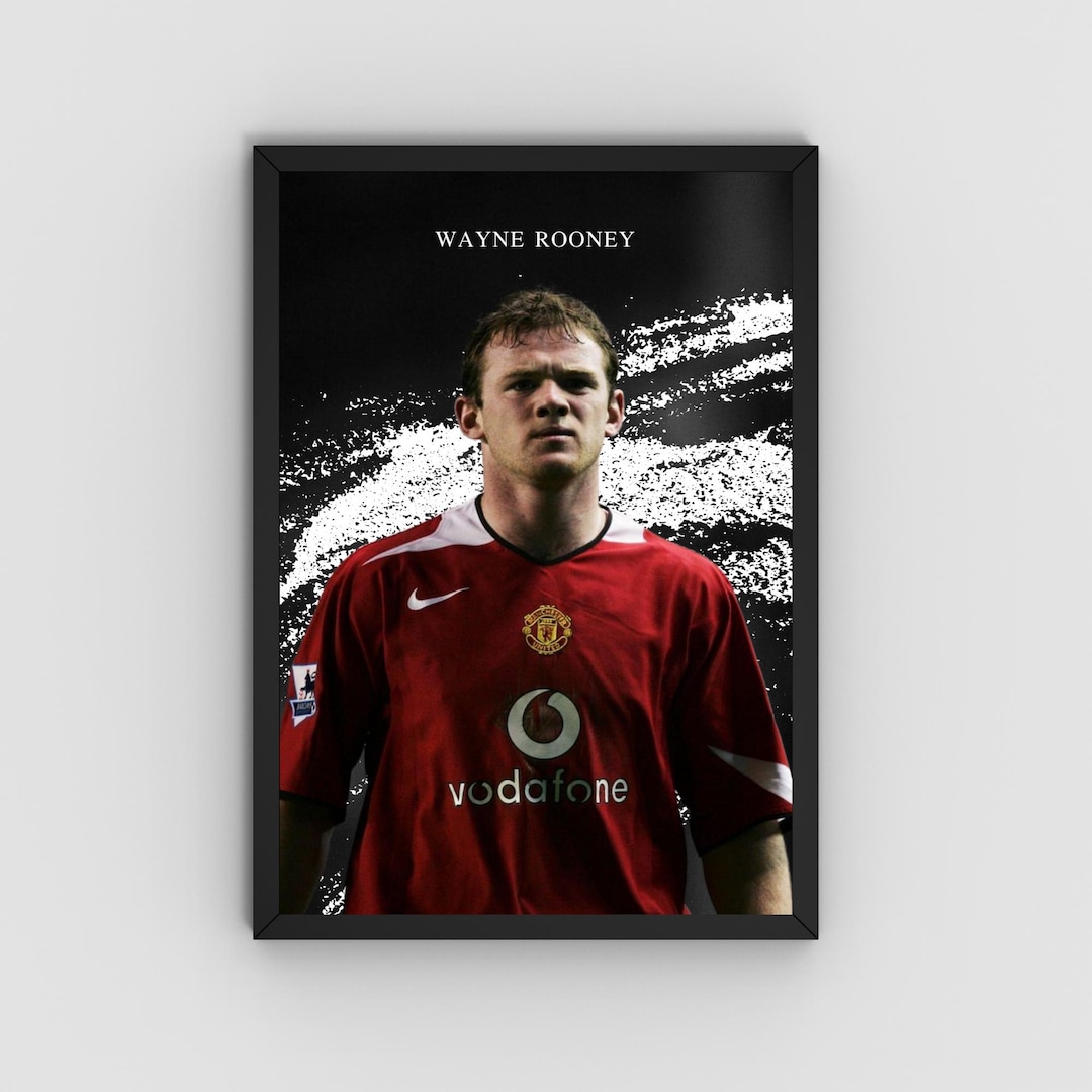 Wayne Rooney Poster, Football Poster (digital Download) - Etsy