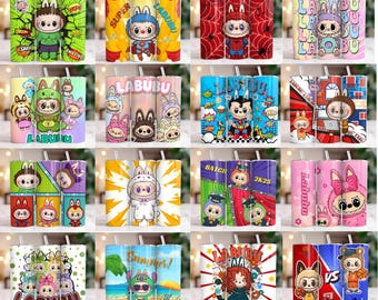 Más de 150 adorables muñecos de peluche de orejas grandes y travesuras de 20 oz, diseño de vaso / Muñeco de peluche estilo fantasía kawaii / Caricatura dulce y espeluznante