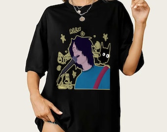 Alex G Exclusive T-Shirt - Unisex sweatshirt Indie Music Merch - Rock Music Apparel Gift - I Saw the TV Glow Album Tee