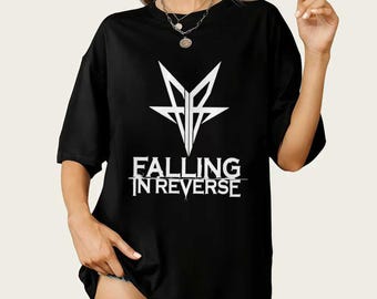 Falling In Reverse T-Shirt - Unisex Rock Music Band Merch - Rocker Style Tee - Concert Shirt - Hard Rock Music Gift