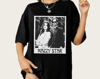 Camiseta de Mazzy Star - Merchandising de banda de música indie - Camiseta estilo vintage - Regalo de ropa de música rock - Camiseta del álbum de Mazzy Star