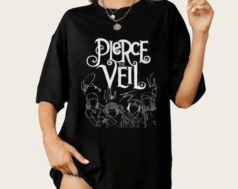 Pierce The Veil Unisex Shirt Hoodie - Exclusive Rock Music Band Merch - The Jaws of Life Album - Rock Music Apparel Gift