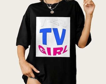TV Girl Exklusives T-Shirt - Unisex Hoodie Indie Musik Band Merch - Alternatives Musik Bekleidung Geschenk - Französisches Ausgangs Album T-Shirt