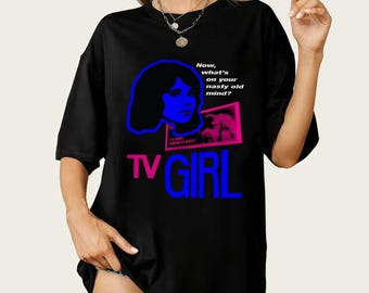 TV Girl exklusives T-Shirt - Unisex Sweatshirt Indie Musik Band Merch - Trending Musik Bekleidung Geschenk - Wer wirklich Pflege Album T-Shirt