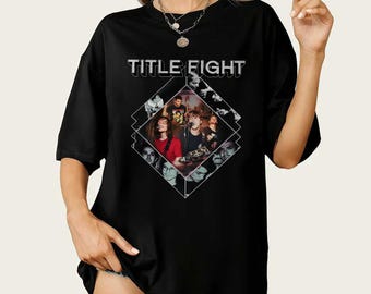 Camiseta exclusiva de Title Fight - Sudadera unisex con capucha - Camiseta de banda de música rock - Merchandising del álbum Shed - Ropa de música indie - Regalo