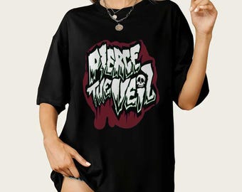 Pierce The Veil Logo T-Shirt - Unisex Rock Music Band Merch - Gift for Rock Music Fans - The Jaws of Life Album Tee