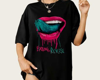 Falling In Reverse T-Shirt - Unisex Rock Music Band Tee - Rocker Style Shirt - Concert Apparel Gift - Falling In Reverse Merch