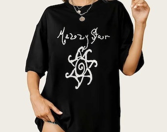 Camiseta de Mazzy Star - Merchandising de banda de música indie - Camiseta estilo vintage - Regalo de ropa de música rock - Camiseta del álbum de Mazzy Star