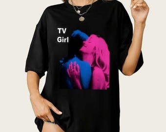 TV Girl exklusives T-Shirt - Unisex Indie Musik Band Merch - Trending Musik Bekleidung Geschenk - Wer wirklich Pflege Album Tee