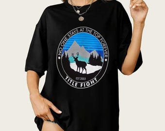 Camiseta exclusiva de Title Fight - Sudadera unisex con capucha - Camiseta de banda de rock - Merchandising del álbum Shed - Ropa de música indie - Regalo