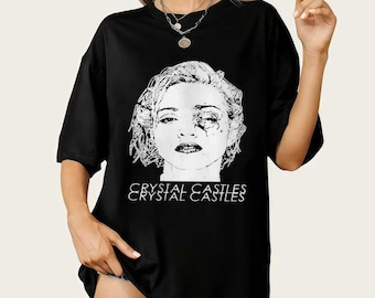 Cystal Castles Crimewave T-shirts Tees Album Tour Merch - All