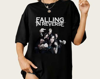 Falling In Reverse T-Shirt - Unisex Music Band Tee - Rock Music Apparel Gift - Popular Monster Album - Rocker Style Merch