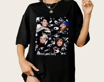 Pierce The Veil Exclusive T-Shirt - Unisex sweatshirt Rock Music Band Merch - Gift for Rock Music Fans - Misadventures Album Tee