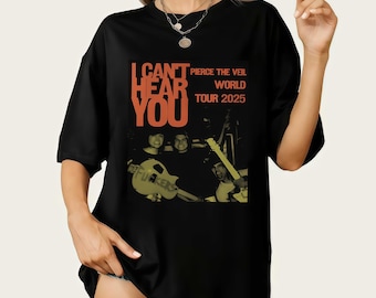Pierce The Veil Exclusive T-Shirt - Unisex Rock Music Band Merch - Gift for Rock Music Fans - Misadventures Album Tee