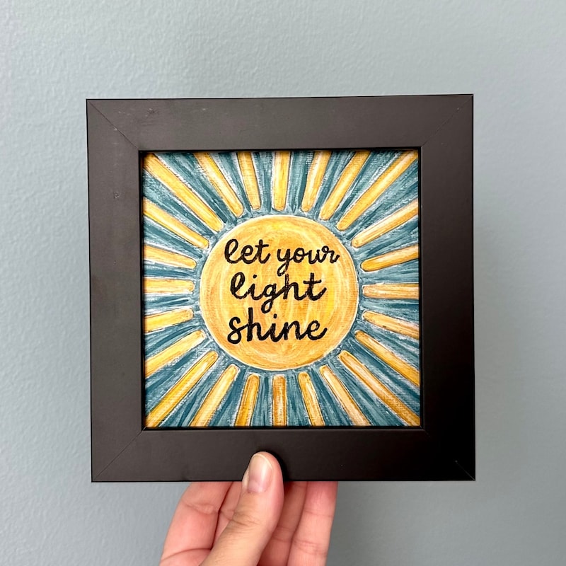 Let Your Light Shine - Etsy