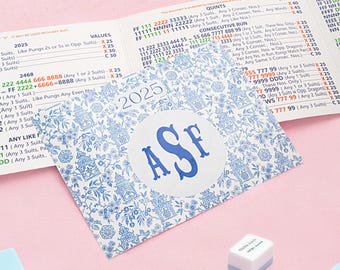 Gepersonaliseerde 2026 chinoiserie mahjong gevouwen kaart hoes waterdichte stickers set aangepaste brieven cadeau decor mahjong cadeau voor mahjongliefhebbers