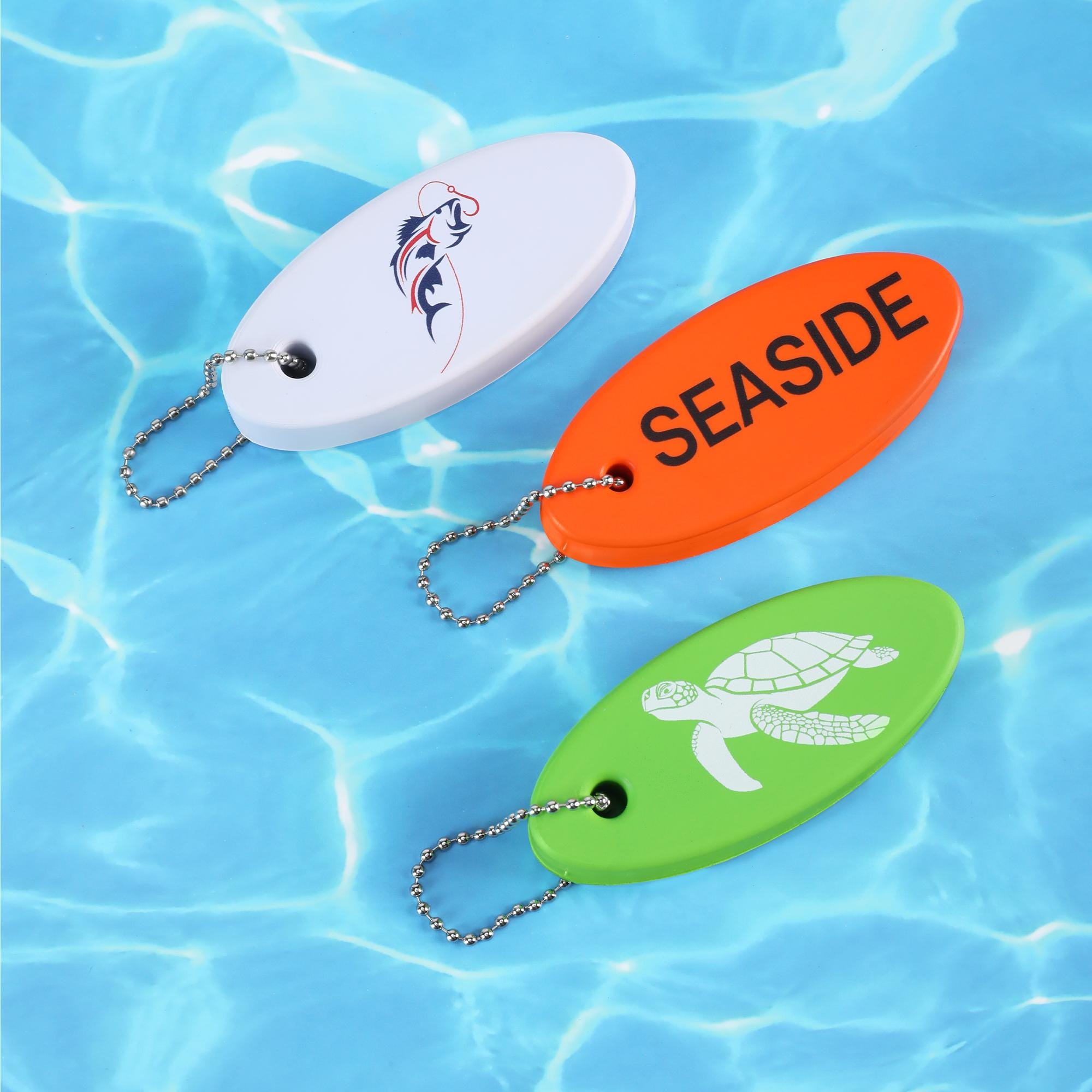 Personalized Lightweight Floating Keychain, Custom Name and Logo, Gifts ...
