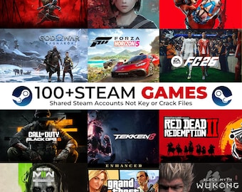 Plus de 100 jeux Steam | Activation hors ligne | Compte Steam | Livraison instantanée