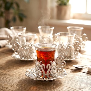 Swarovski Tea Set - Etsy