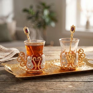 Swarovski Tea Set - Etsy