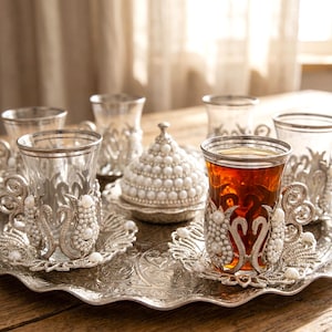 Swarovski Tea Set - Etsy
