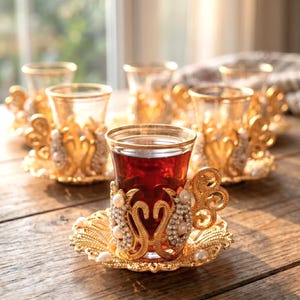 Swarovski Tea Set - Etsy