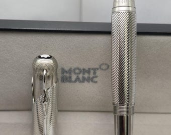 Luxury Smooth Montblanc Writers Edition Brothers Grimm Limited Edition Ballpoint Pen (Blue INK)