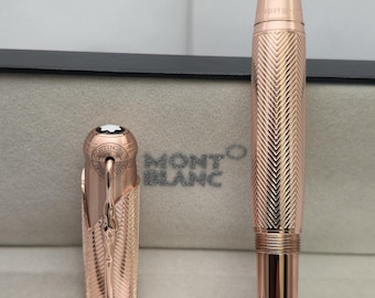 Luxury Smooth Montblanc Writers Edition Brothers Grimm Limited Edition Ballpoint Pen (Blue INK)