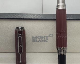 Luxury Smooth Montblanc Writers Edition Victor Hugo Limited Edition Fountain Pen (Empty INK)