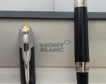 Luxury Smooth Montblanc Great Characters Enzo Ferrari Limited Edition Fountain Pen (Empty INK)