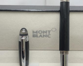 Luxury Smooth Montblanc Starwalker Black Body Limited Edition Ballpoint Pen (Black INK)