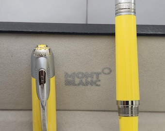 Luxury Smooth Montblanc Great Characters Enzo Ferrari Limited Edition Fountain Pen (Empty INK)