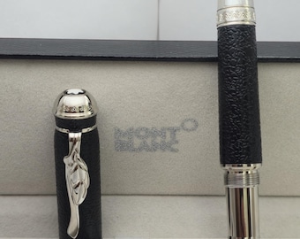 Luxury Smooth Montblanc Homage to Johann Wolfgang Von Goethe Limited Edition Fountain Pen (Empty INK)
