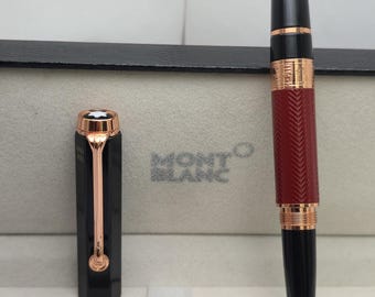 Luxury Smooth Montblanc Writers Edition William Shakespeare Limited Edition Fountain Pen (Empty INK)