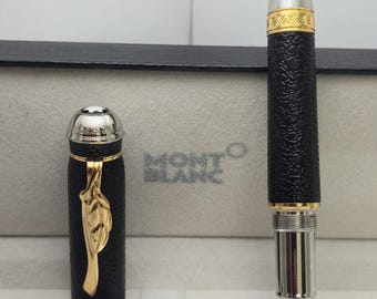 Luxury Smooth Montblanc Homage to Johann Wolfgang Von Goethe Limited Edition Fountain Pen (Empty INK)