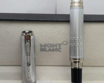 Luxury Smooth Montblanc Writers Edition Victor Hugo Limited Edition Fountain Pen (Empty INK)