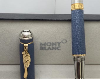 Luxury Smooth Montblanc Homage to Johann Wolfgang Von Goethe Limited Edition Fountain Pen (Empty INK)