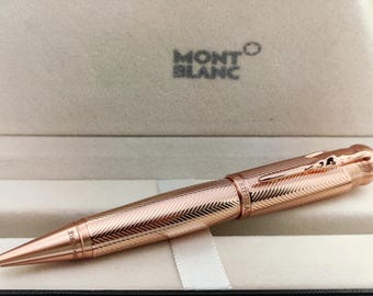 Luxury Smooth Montblanc Writers Edition Brothers Grimm Limited Edition Ballpoint Pen (Blue INK)